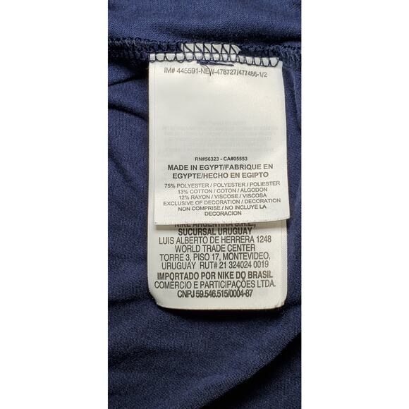 Nike USA Olympic Team Sz S Shirt Womens Blue Dri-FIT Tank Top Olympics C17-70 - Picture 7 of 10